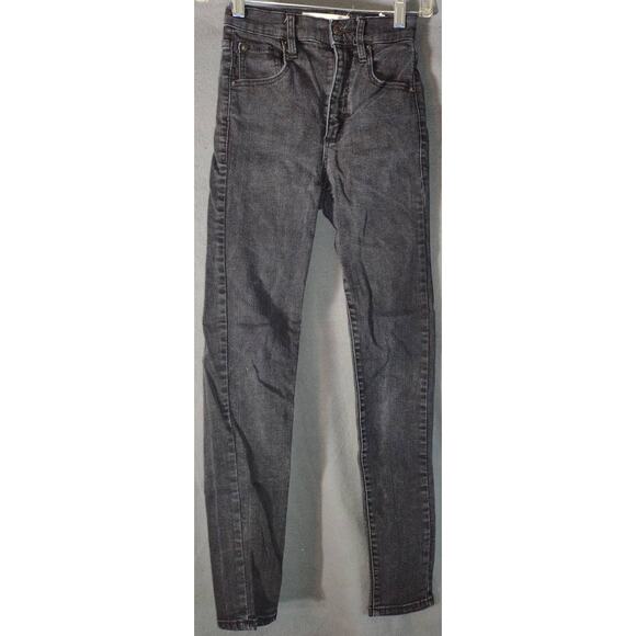 GARAGE PREMIUM ULTA HIGH RISE WOMEN'S BLACK JEANS 00 - Picture 1 of 2